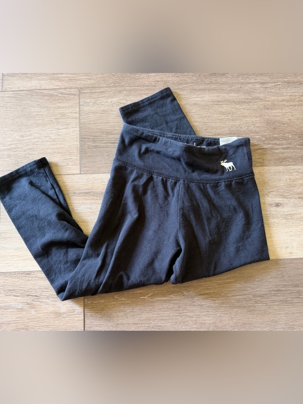 Abercrombie Kids Navy Crop Leggings - 11/12